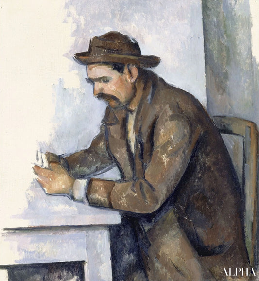 Le joueur de cartes - Paul Cézanne - Reproductions de tableaux et peintures haut de gamme