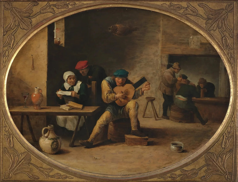 Lüt oyuncusu - David Teniers genç