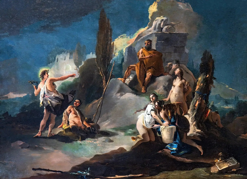 Midas'ın Yargısı - Giovanni Battista Tiepolo