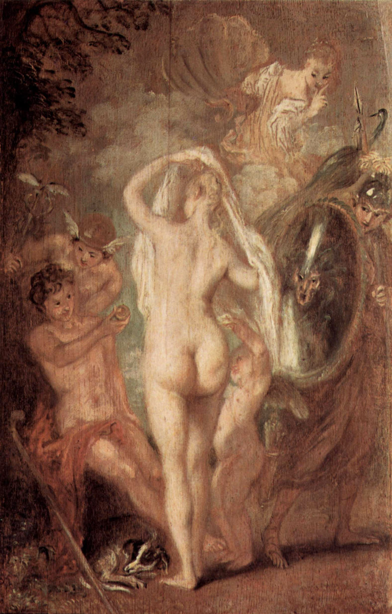 Paris Mahkemesi - Antoine Watteau
