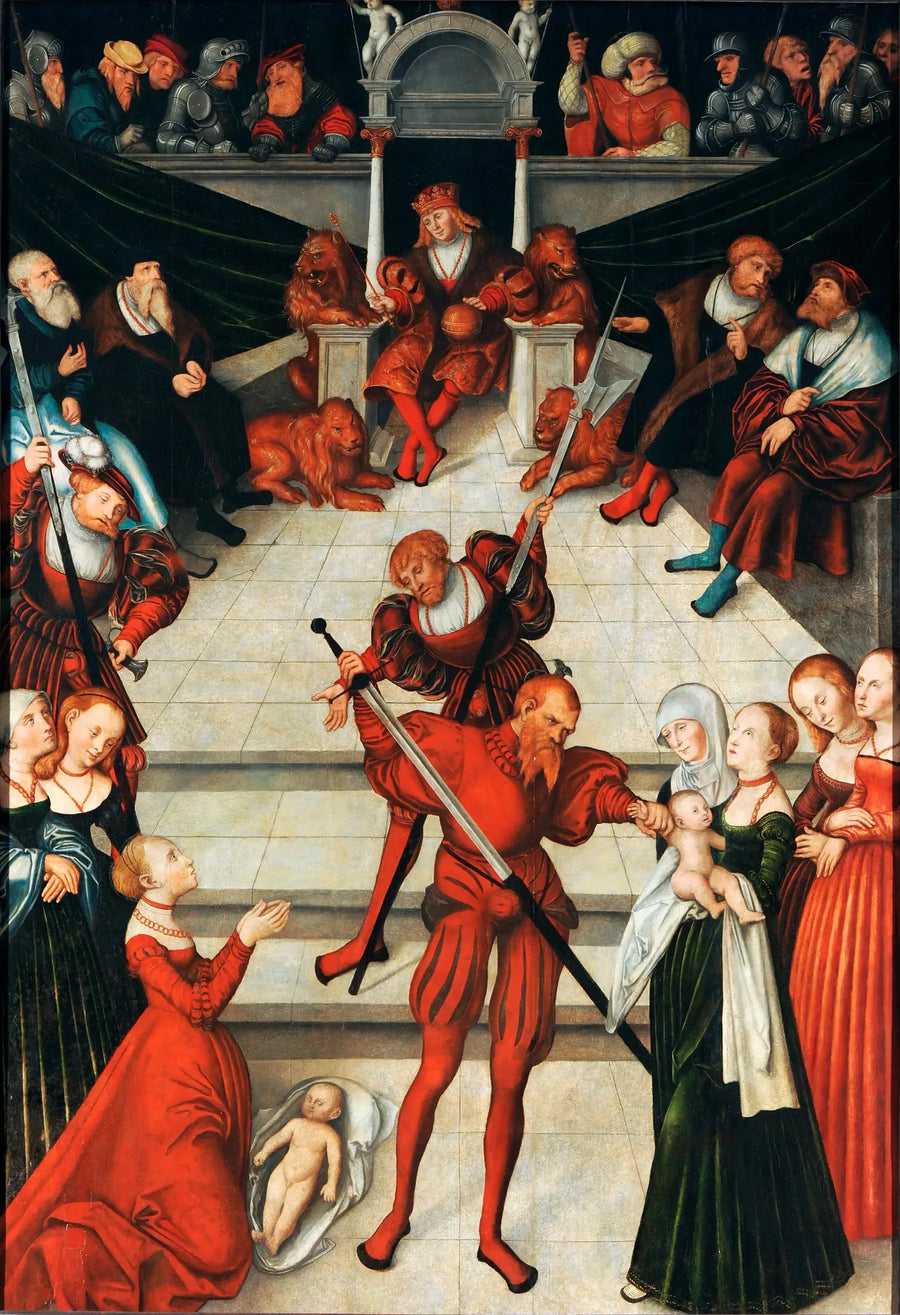 Süleyman'ın Yargısı - Lucas Cranach the Elder