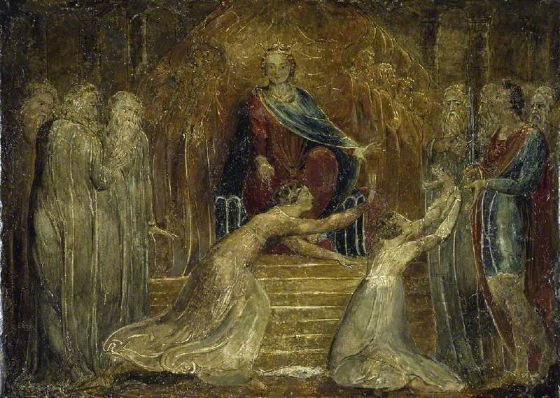 Süleyman'ın Yargısı - William Blake