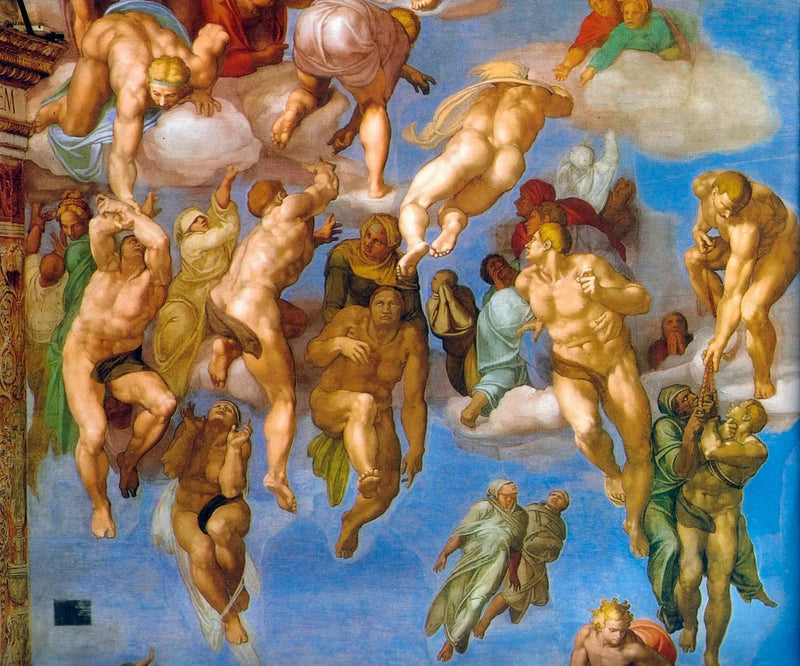 Son Hükmü, detay. - Michelangelo