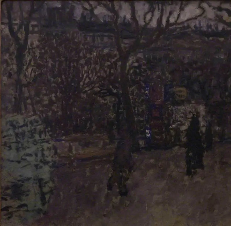 Kiosk, Batignolles Bulvarı - Pierre Bonnard