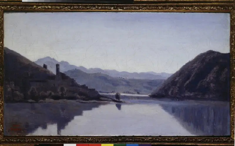 Piediluco Gölü - Jean-Baptiste Camille Corot