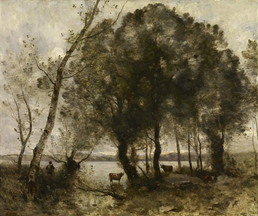 Göl - Jean-Baptiste Camille Corot
