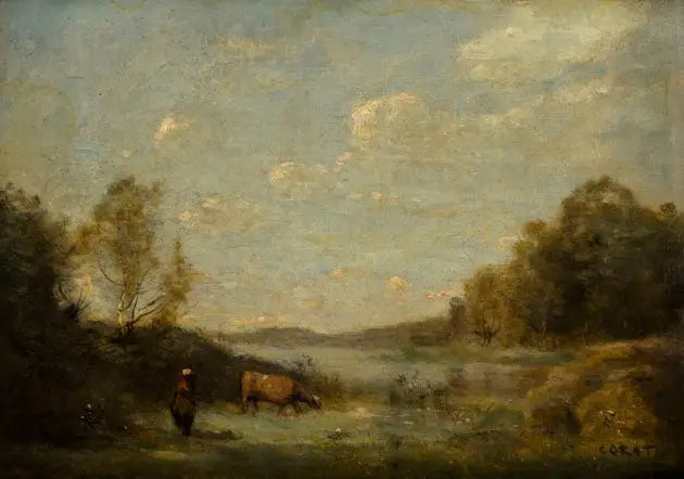 Göl - Jean-Baptiste Camille Corot