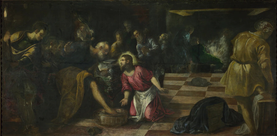 Ayakların Yıkanması - Jacopo Tintoretto