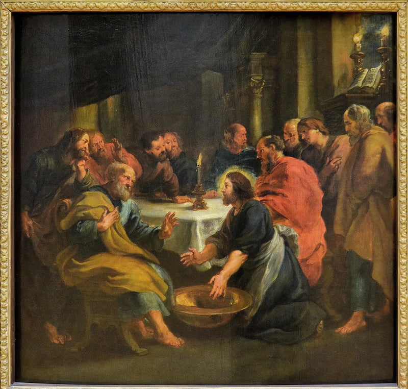 Ayakların Yıkanması - Peter Paul Rubens