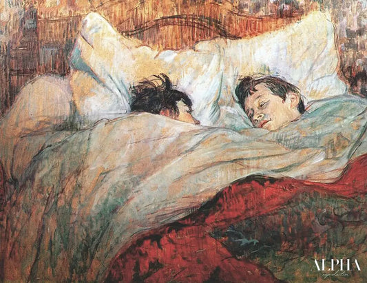 Le Lit - Toulouse Lautrec - Reproductions de tableaux et peintures haut de gamme