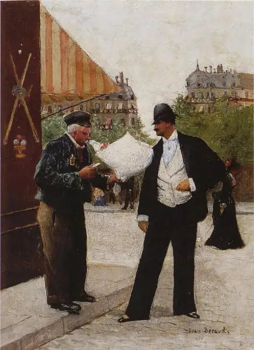 Le Livreur - Jean Béroud