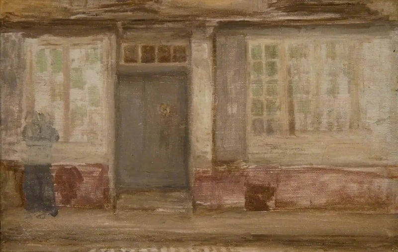Rahip'in Konutu, Dieppe - James Abbott McNeill Whistler