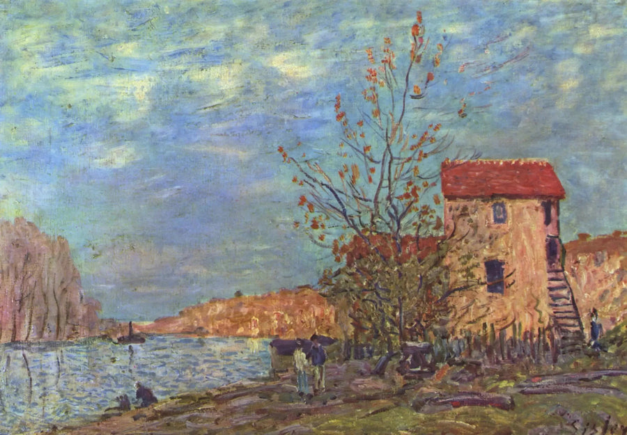 Moret'te Loing - Alfred Sisley