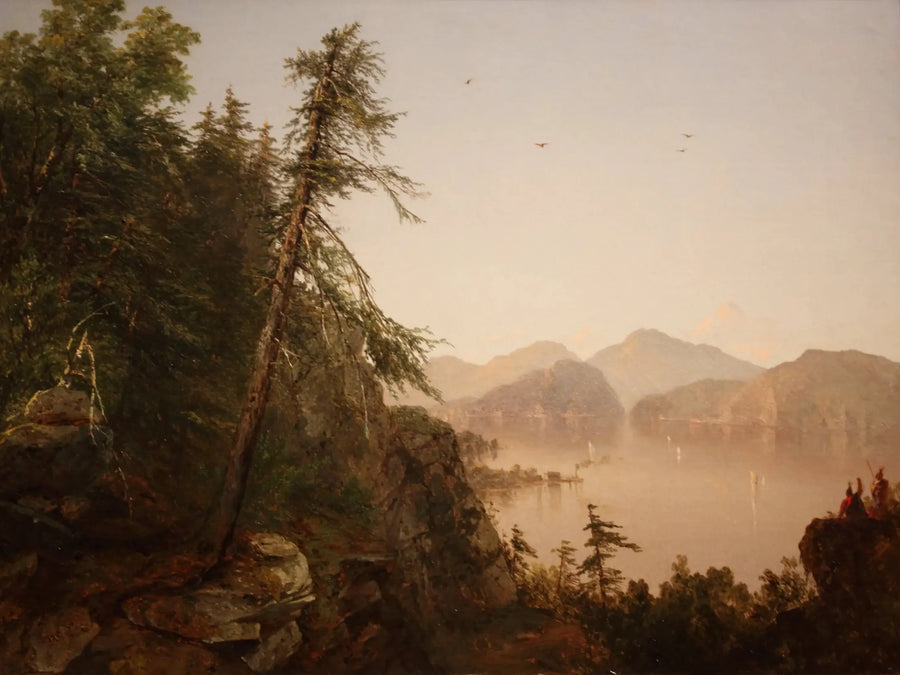 Hudson boyunca - John Frederick Kensett