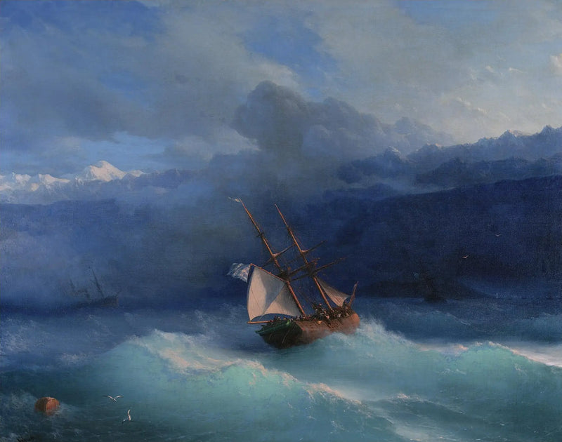 Kıyı Boyunca - Ivan Aïvazovski