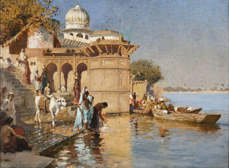 Ghats boyunca, Mathura - Edwin Lord Weeks