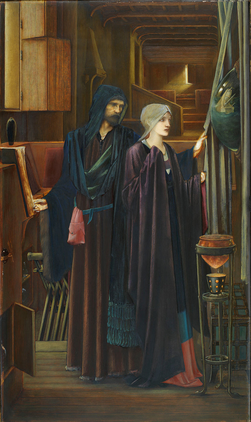 Büyücü - Edward Burne-Jones
