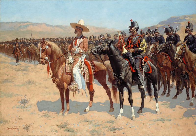 Meksikalı General - Frederic Remington