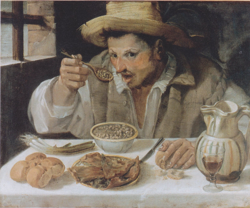 Fasulye Yiyen - Annibale Carracci