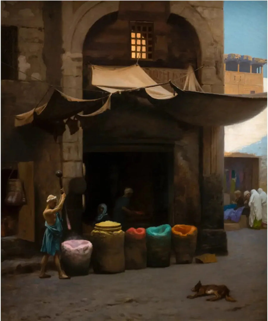 Renkler Tüccarı - Jean-Léon Gérôme