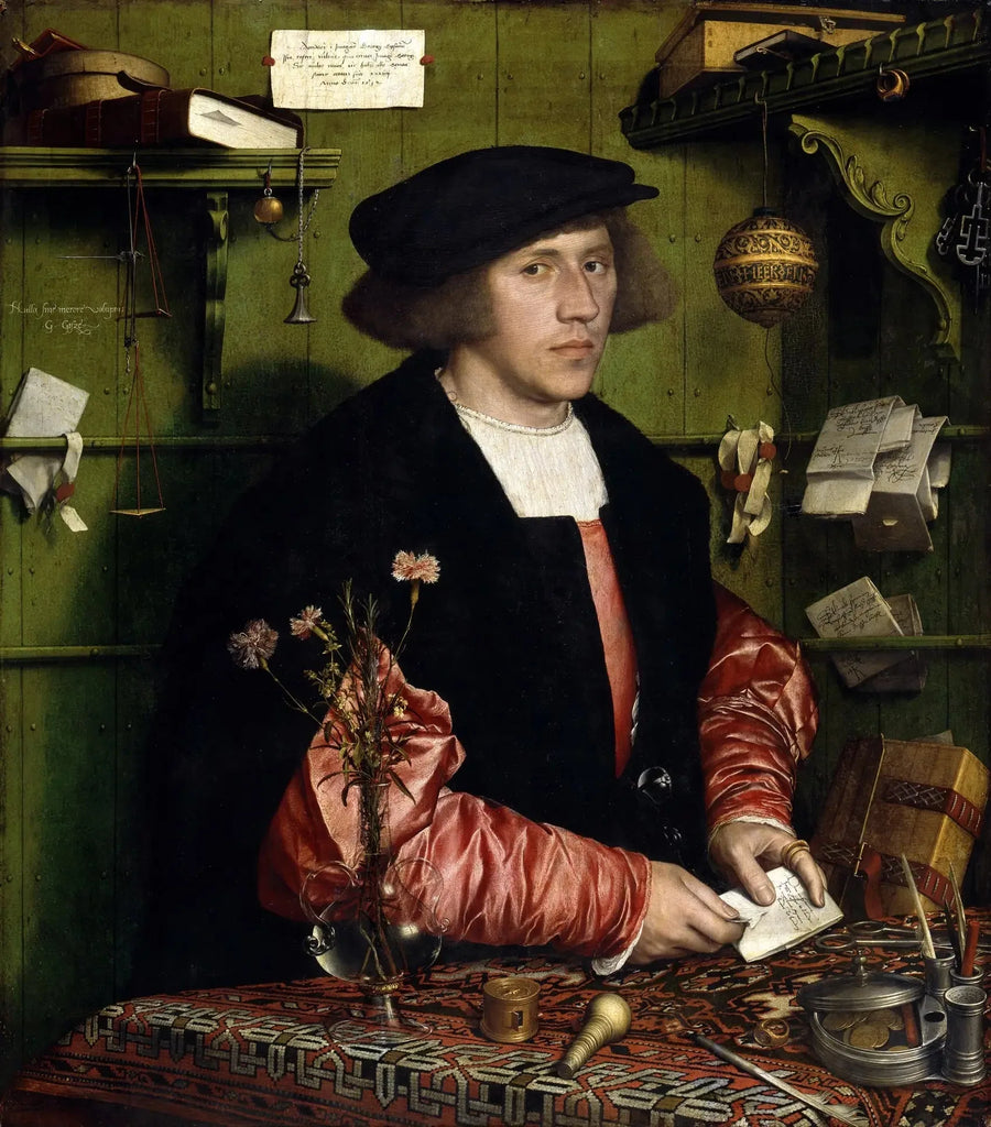 Le Marchand Georg Gisze - Hans Holbein genç