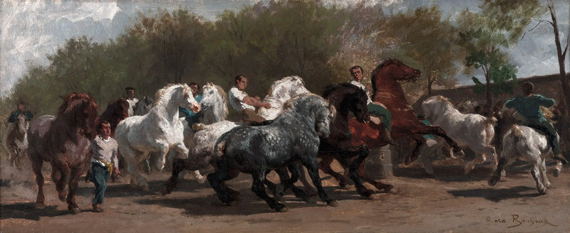 At Pazarı - Rosa Bonheur