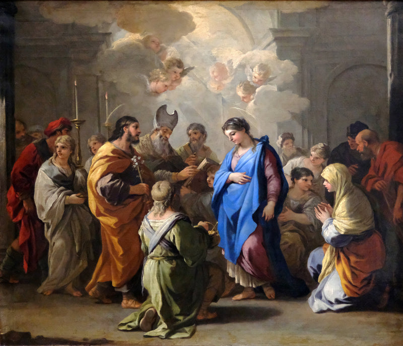 Bakirelerin Düğünü - Luca Giordano