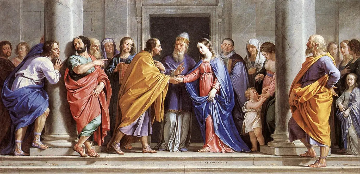 Le Mariage de la Vierge - Philippe de Champaigne - Alpha Reproduction