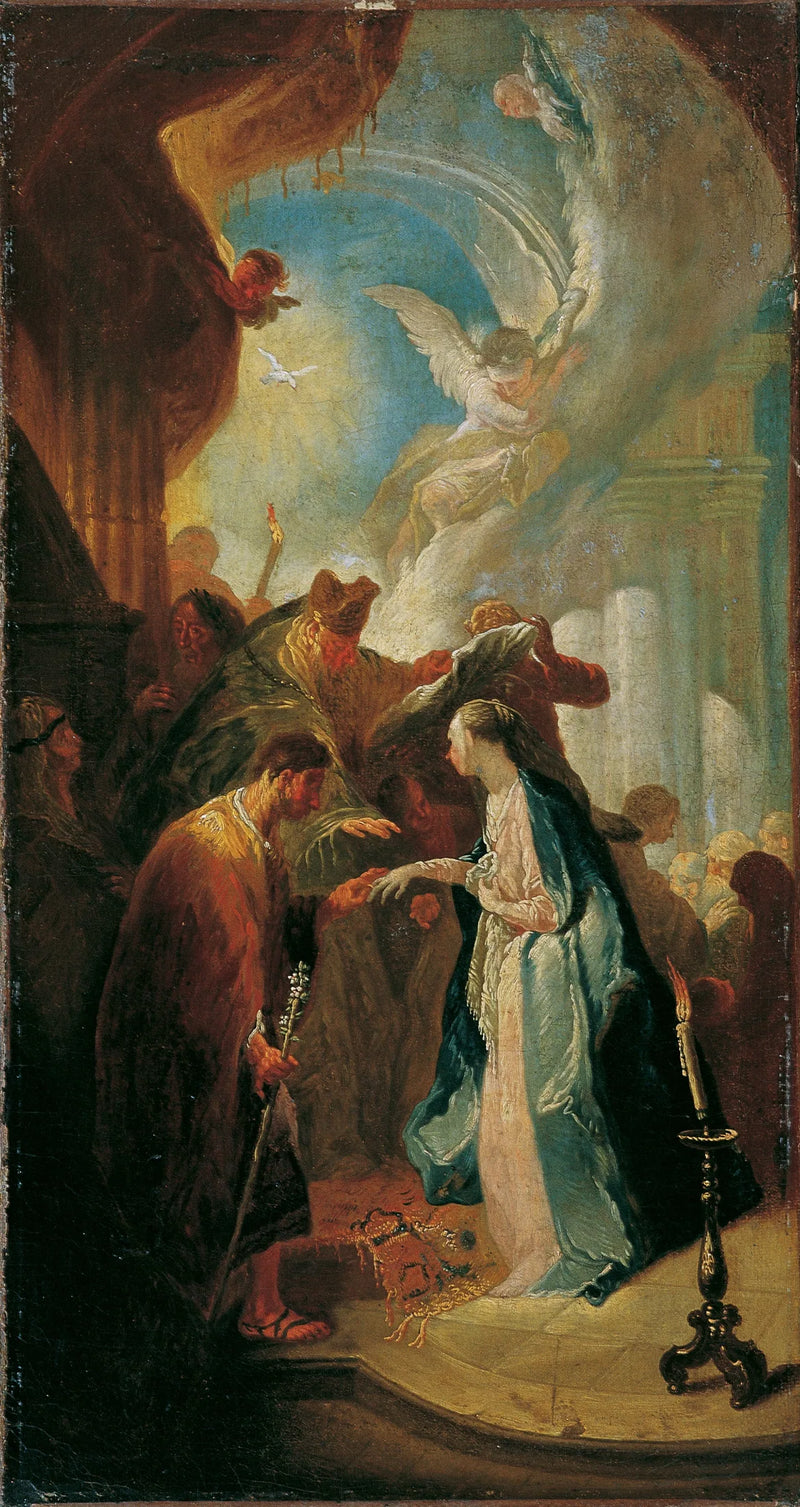 Le mariage de Marie - Franz Anton Maulbertsch