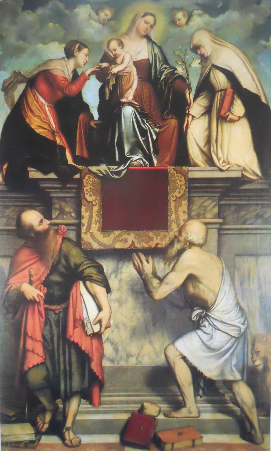 Sainte Catherine'in Gizemli Evliliği - Alessandro Bonvicino
