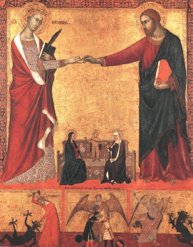 Aziz Catherine'in Gizemli Evliliği - Barna da Siena