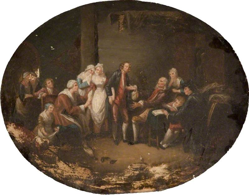 Köyün Düğünlü Adamı - Jean-Baptiste Greuze
