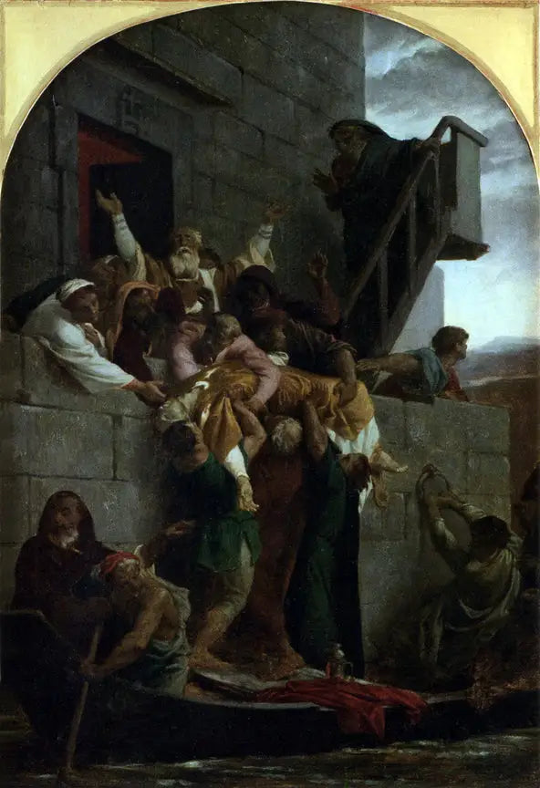 Hristiyan Şehit Bir Sandala Bindi - Alexandre Cabanel