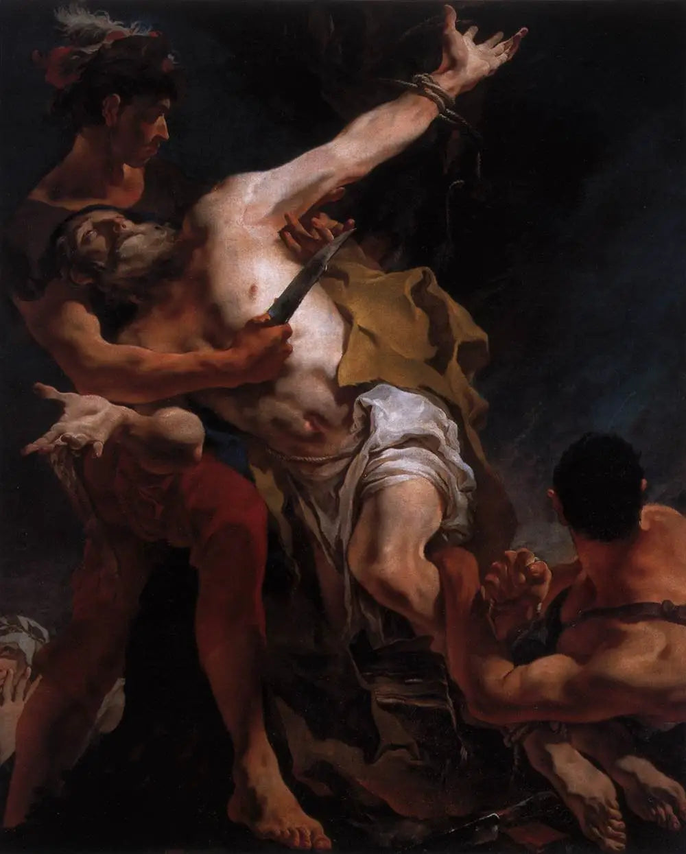 Le Martyre de Saint Barthélemy - Giovanni Battista Tiepolo - Alpha Reproduction