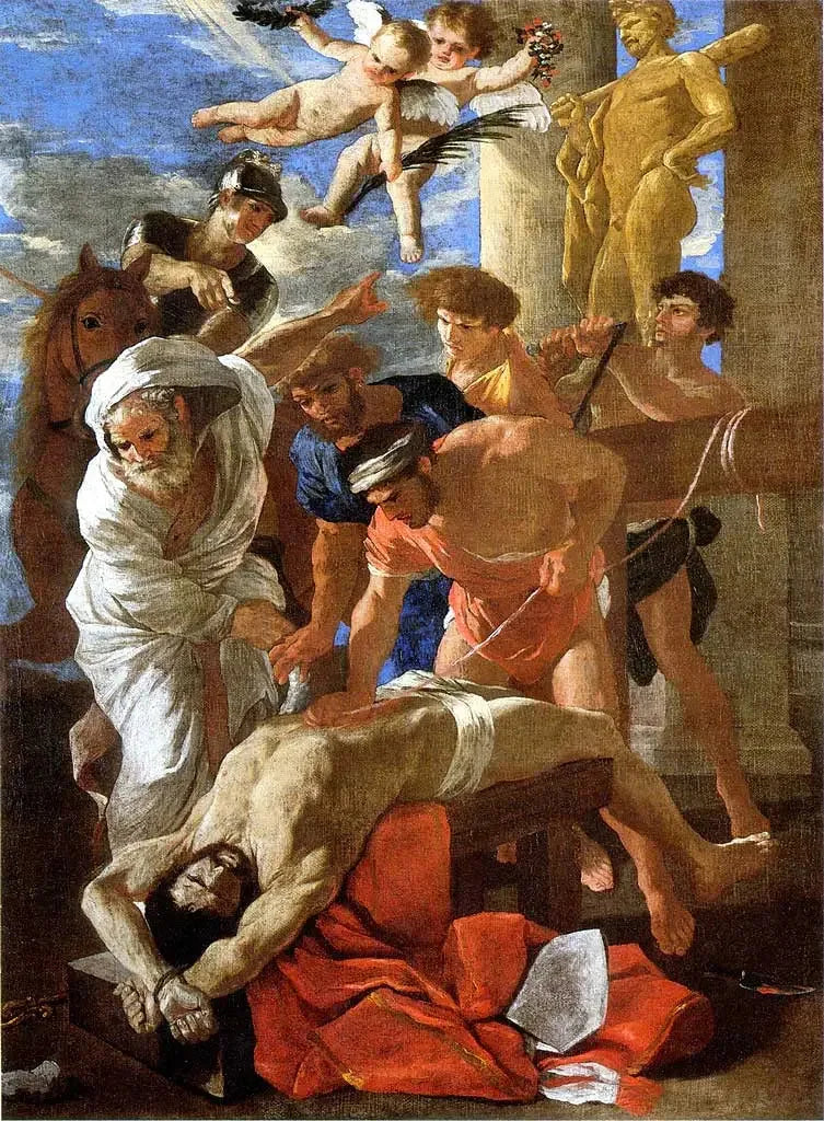 Saint Érasme'nin İntiharı - Nicolas Poussin