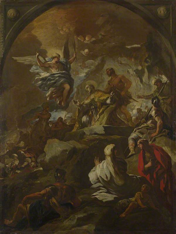 Aziz Janvier'in Çileleri - Luca Giordano
