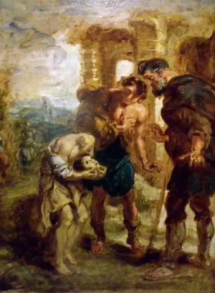 Saint Juste'un Şehitliği - Eugène Delacroix