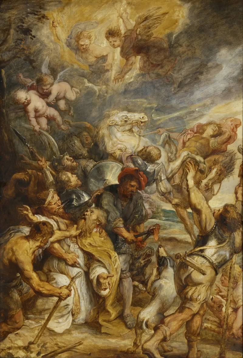 Saint Livin'in Çileleri - Peter Paul Rubens