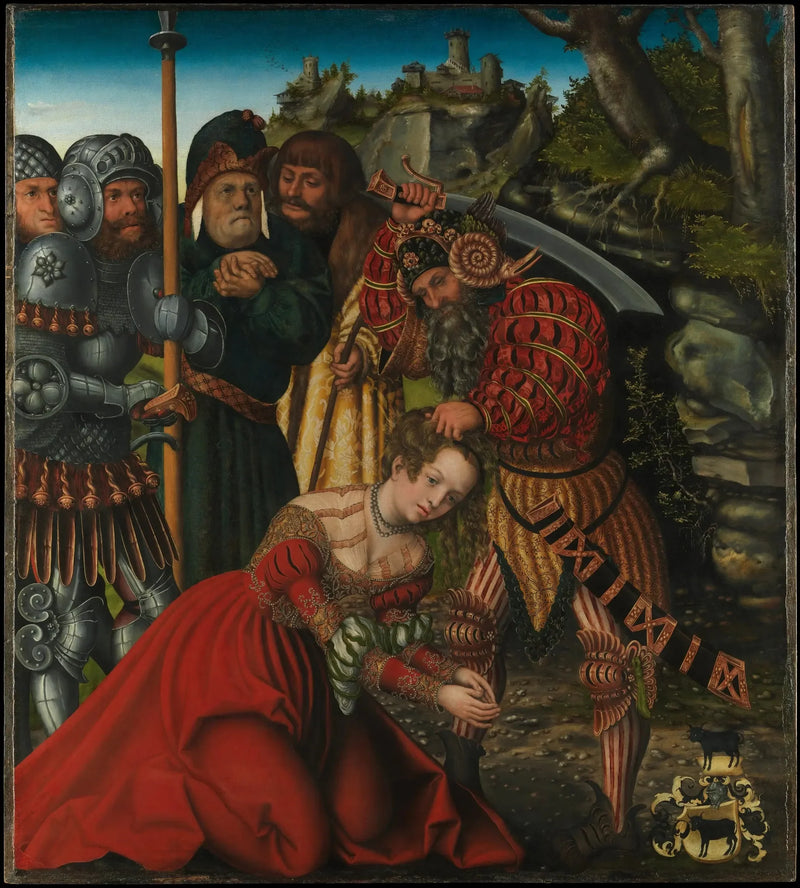 Azize Barbara'nın İntiharı - Lucas Cranach the Elder
