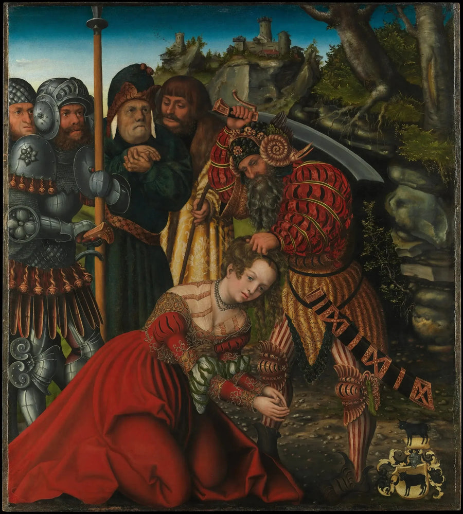 Azize Barbara'nın İntiharı - Lucas Cranach the Elder