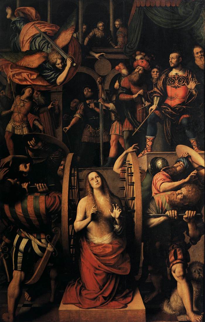 Le martyre de sainte Catherine - Gaudenzio Ferrari - Alpha Reproduction