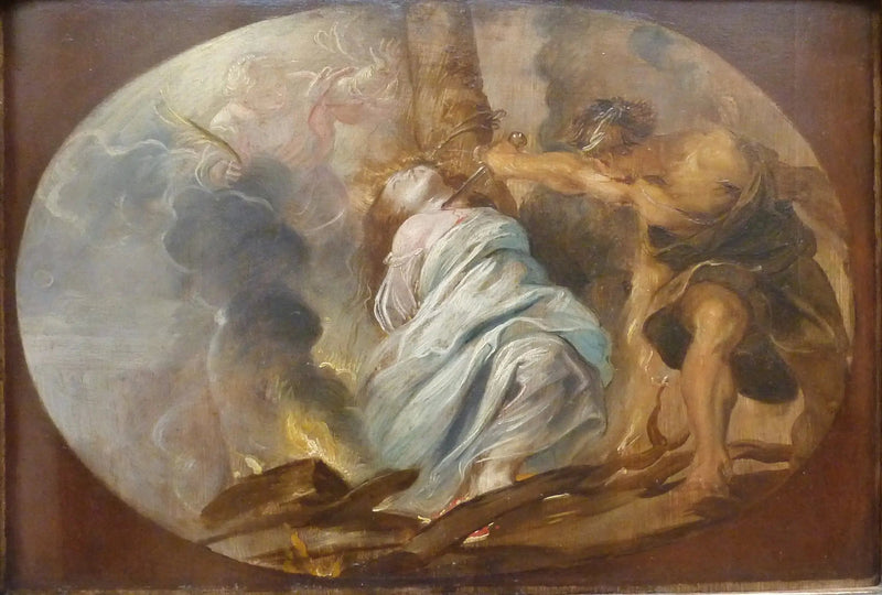 Azize Lucia'nın İntiharı - Peter Paul Rubens