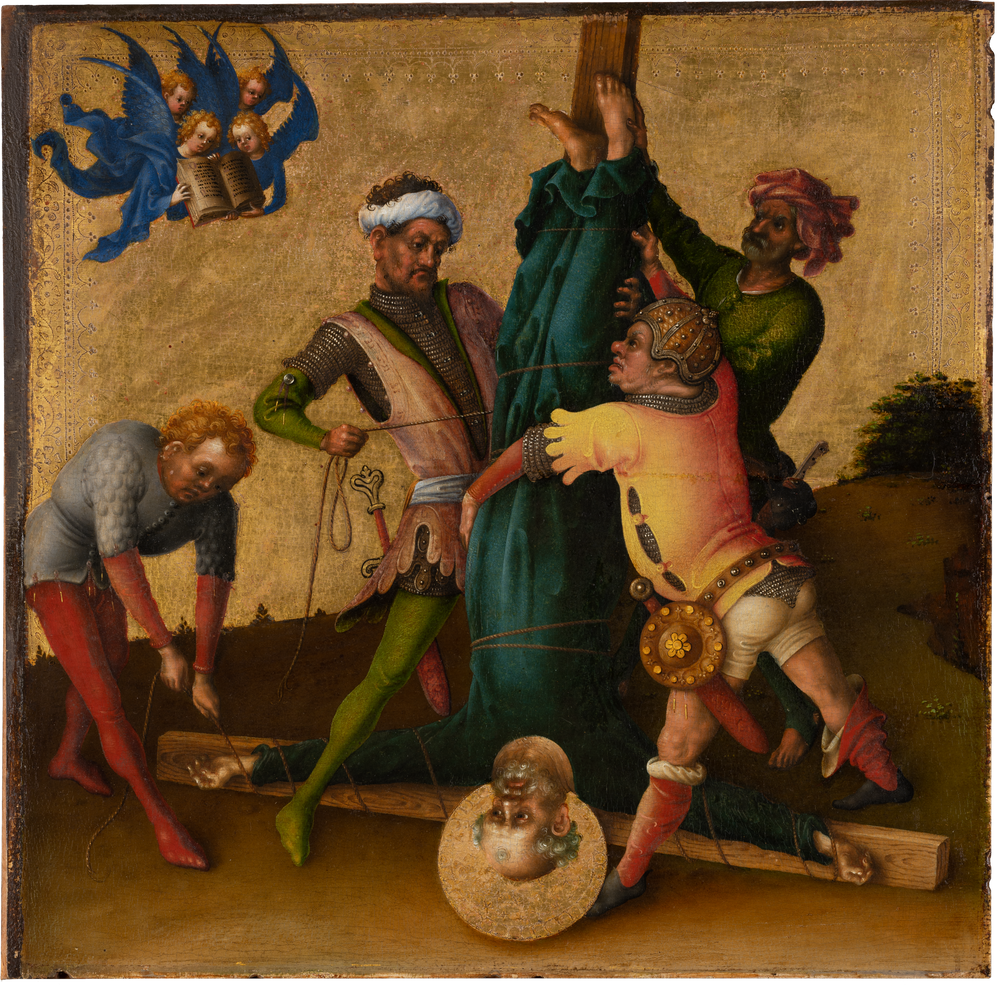 Le martyre des apôtres: le martyre de saint Pierre - Stefan Lochner - Alpha Reproduction