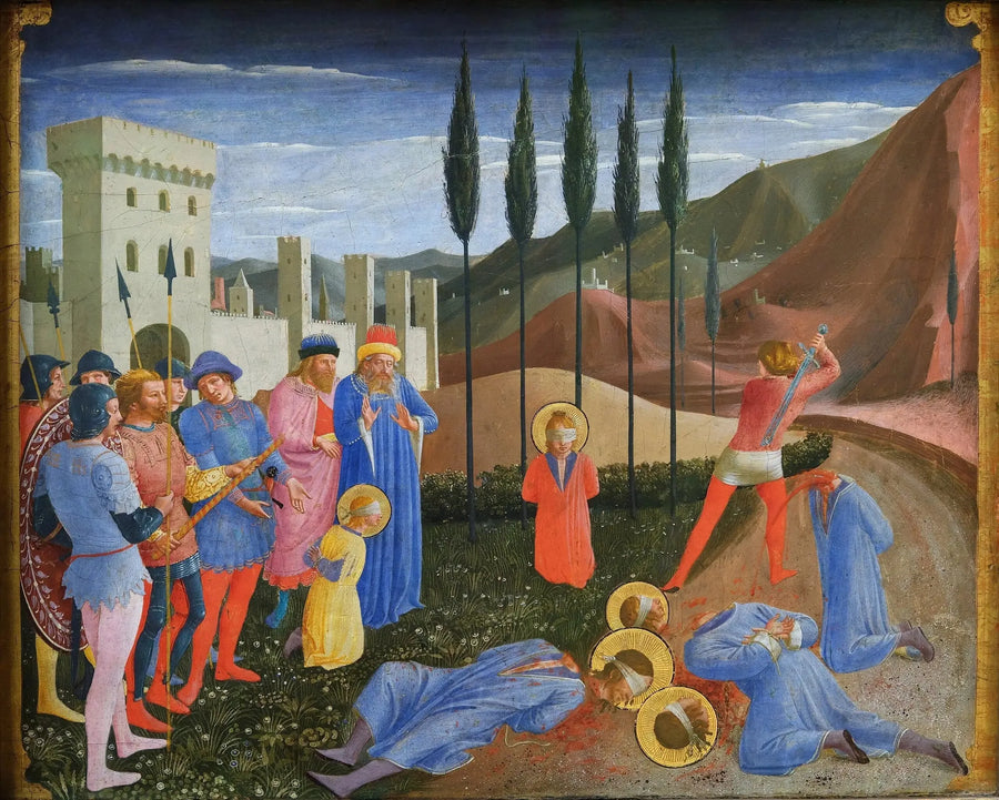 Aziz Cosme ve Damien'in İşkencesi - Fra Angelico