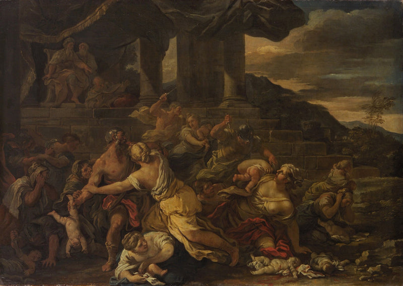 Bethlehem'deki Çocukların Katliamı - Luca Giordano