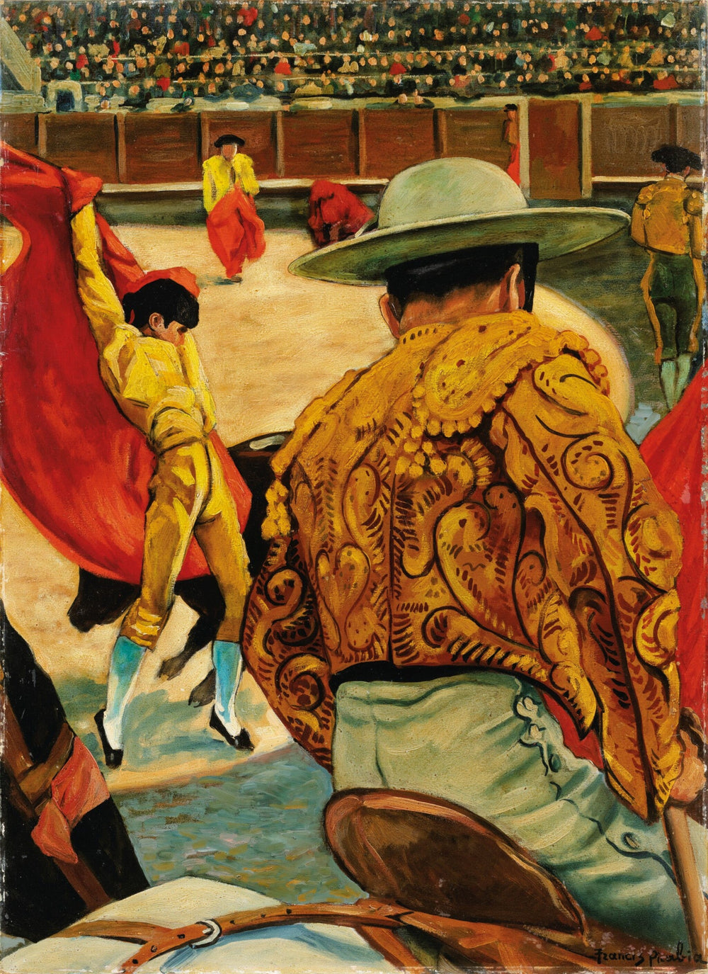 Le Matador dans l'arène - Francis Picabia image 1 reproduction d’œuvre d’art à l’huile