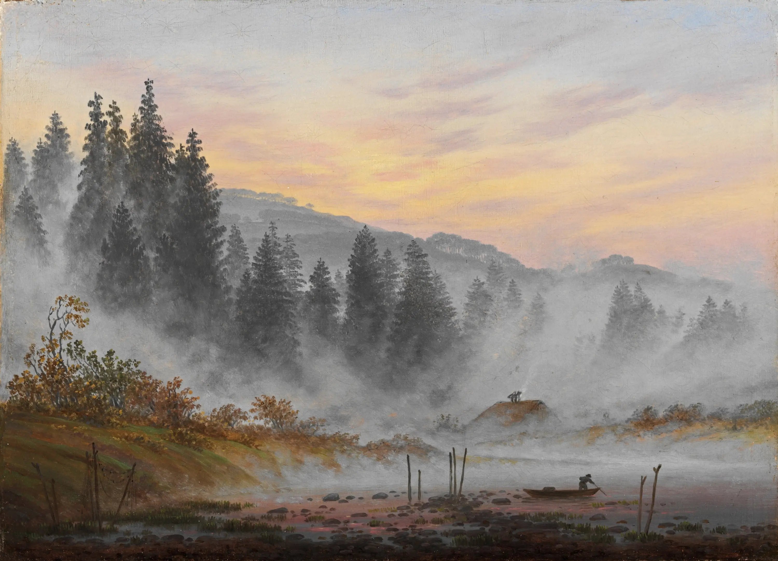 Le Matin - Caspar David Friedrich image 1 copie peinte à la main à l’huile