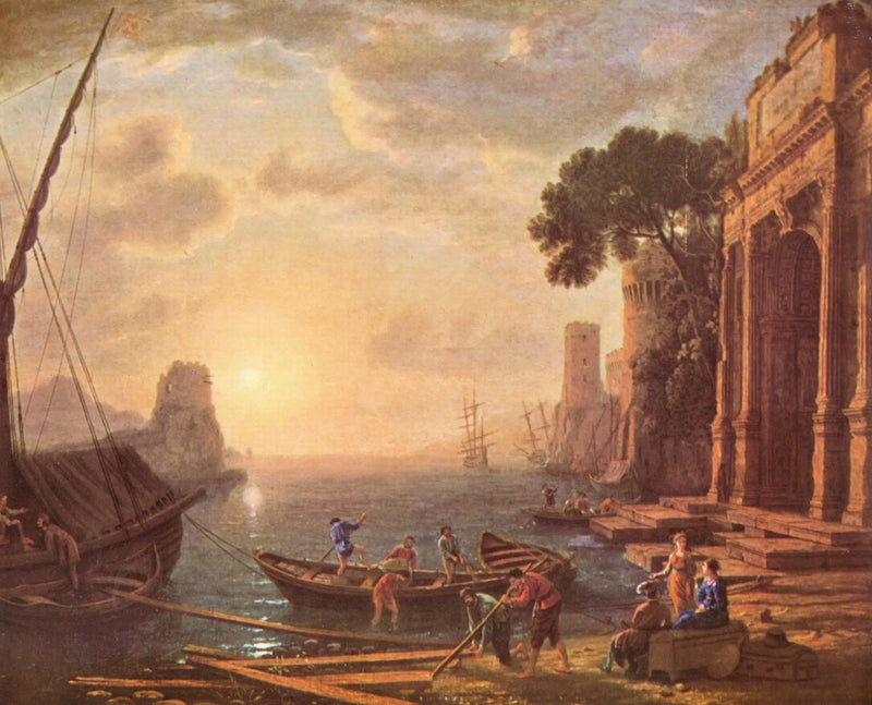 Deniz Limanında Sabah - Claude Lorrain