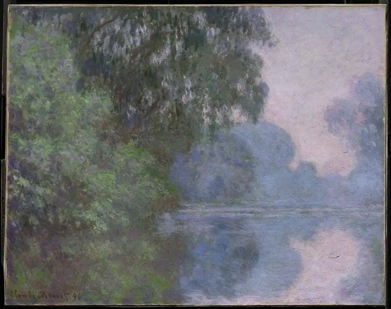 Sabah Seine Nehri'nde, Giverny yakınlarında - Claude Monet