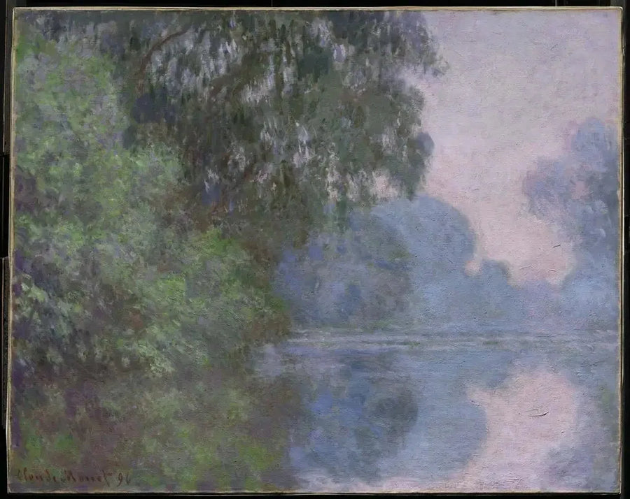 Sabah Seine Nehri'nde, Giverny yakınlarında - Claude Monet